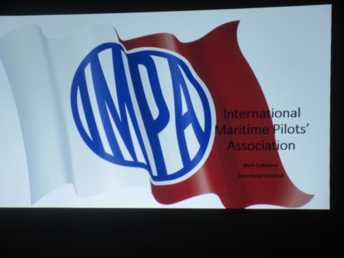IMPA (International Marine Pilots' Association) talk by Nick Cutmore. 20th April 2019