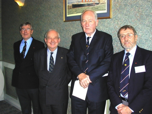 November 2007 - Graham Hall, Martin Scott, Tony McGinnity and Ted Sandle.
